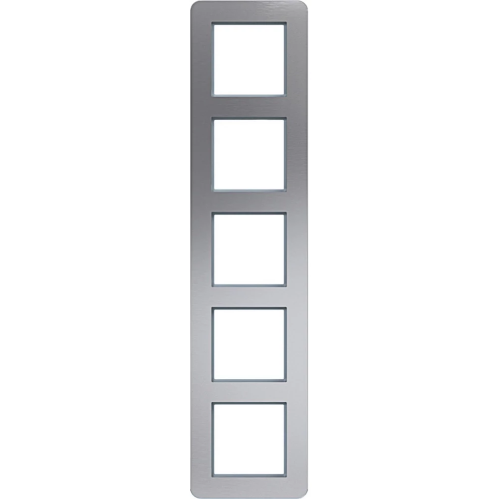 Afdekraam 5-voudig verticaal, C.8, aluminium