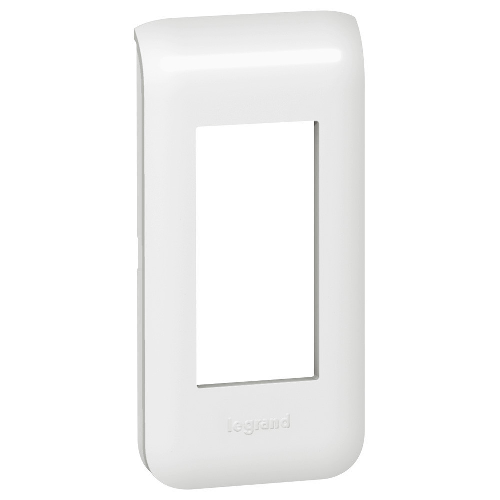 Afdekraam Mosaic 1module horizontaal wit.