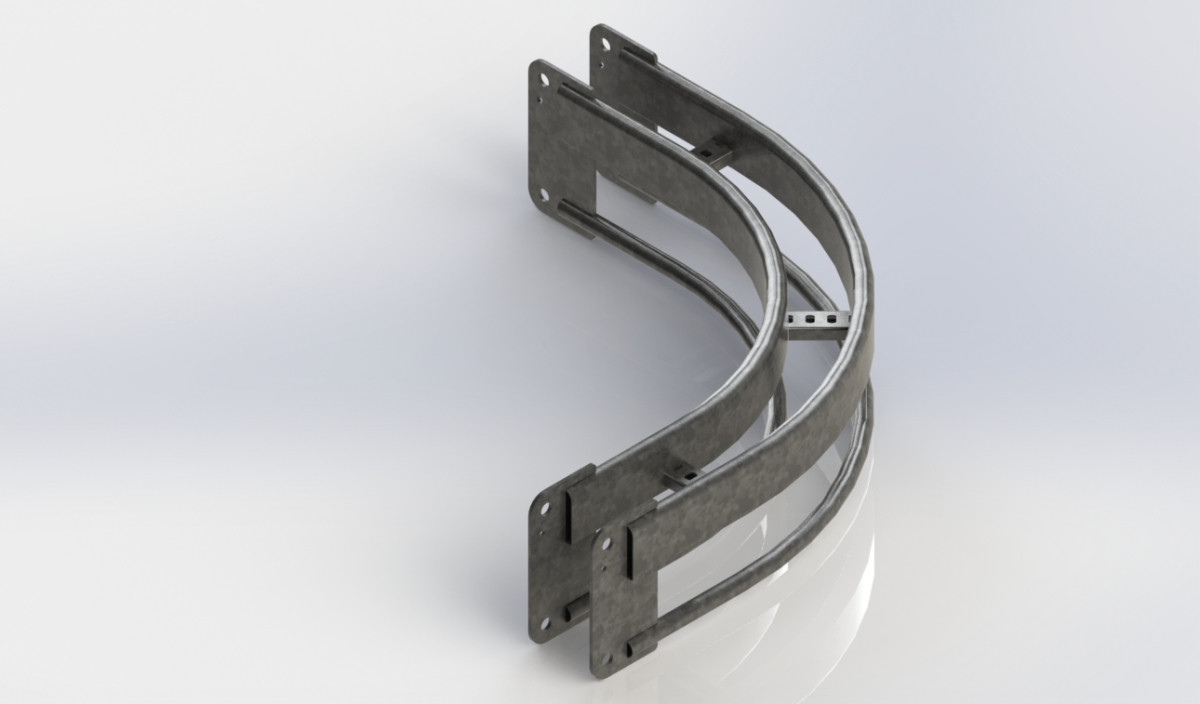 AL - Producten Alround Kabelladder Vot150 Binnenbocht90 100