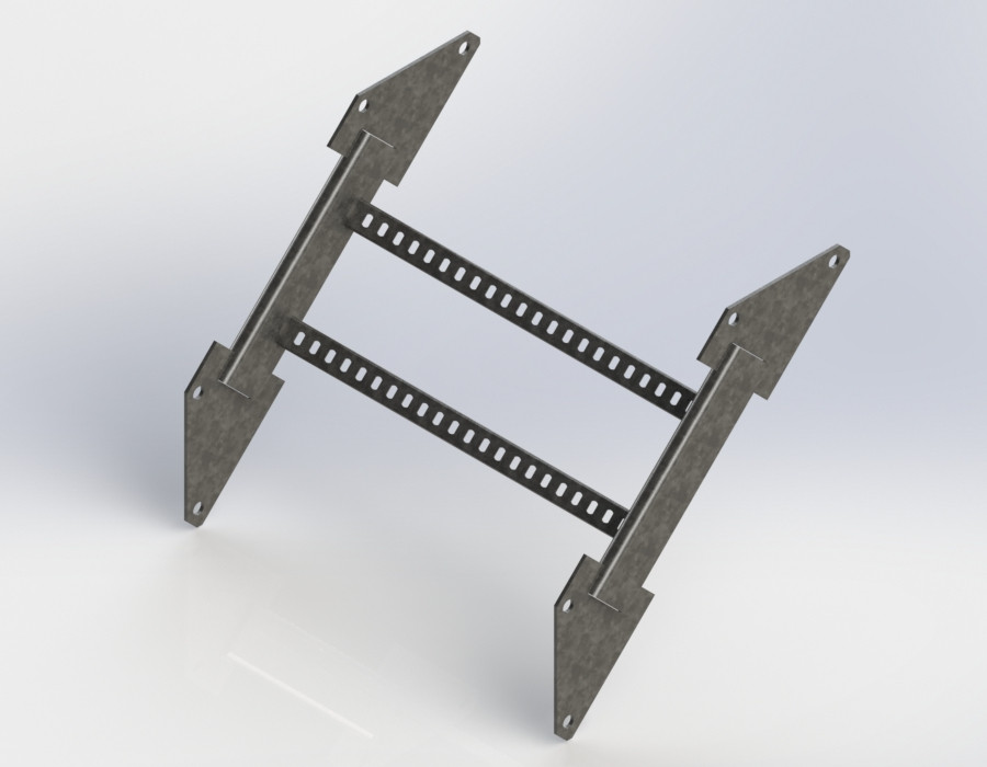 AL - Producten Alround Kabelladder Vot150 Stijgstuk90 500