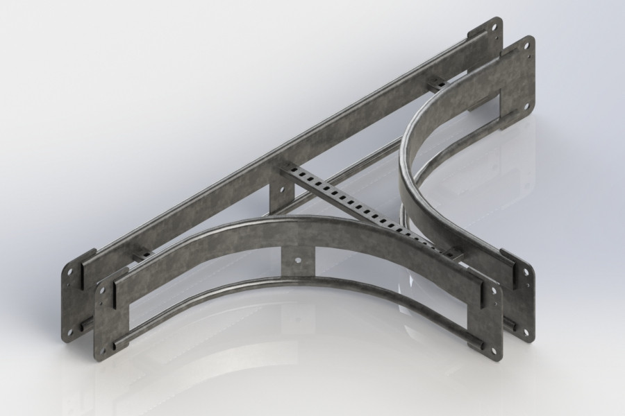 AL - Producten Alround Kabelladder Vot150 T-stuk 100