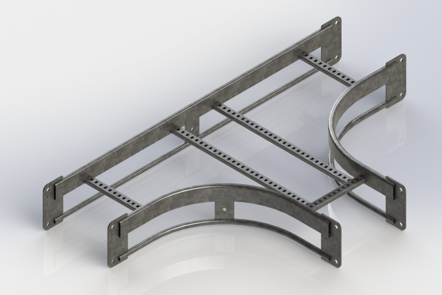 AL - Producten Alround Kabelladder Vot150 T-stuk 300