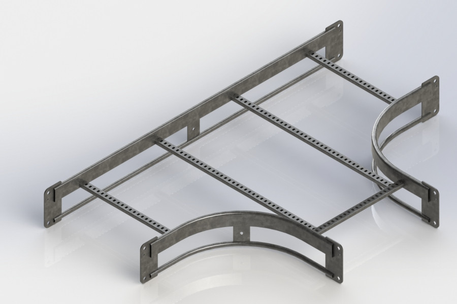 AL - Producten Alround Kabelladder Vot150 T-stuk 500