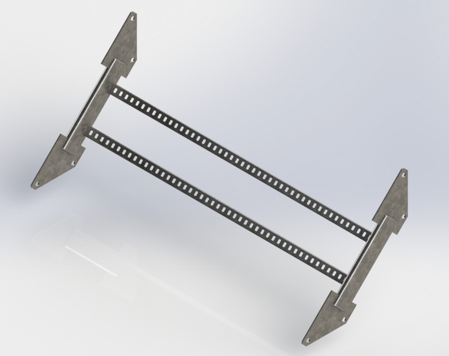 AL - Producten Alround Kabelladder Vot150 Vervalstuk90 1000