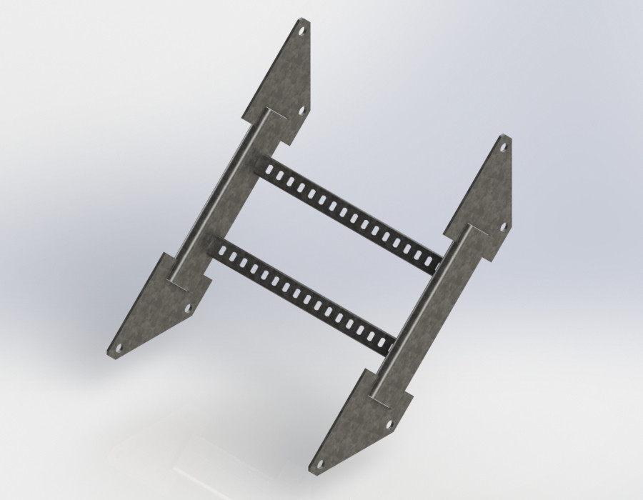 AL - Producten Alround Kabelladder Vot150 Vervalstuk90 400