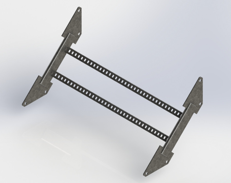 AL - Producten Alround Kabelladder Vot150 Vervalstuk90 800