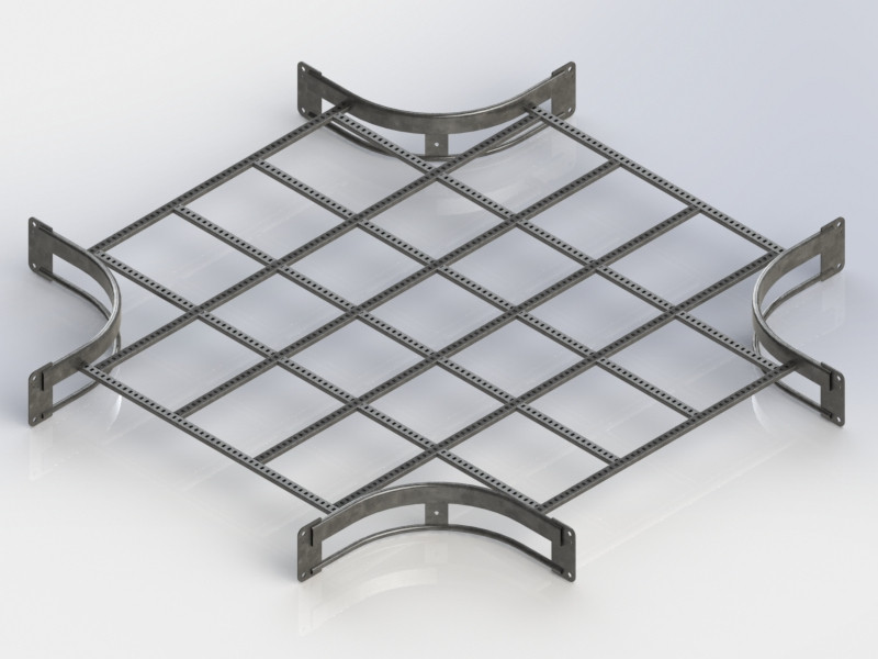 AL - Producten Alround Kabelladder Vot150 Kruisstuk 1000