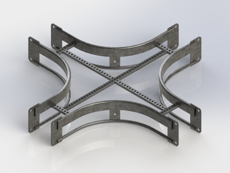 AL - Producten Alround Kabelladder Vot150 Kruisstuk 200
