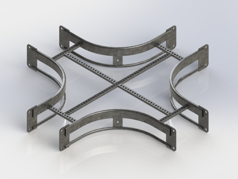 AL - Producten Alround Kabelladder Vot150 Kruisstuk 300