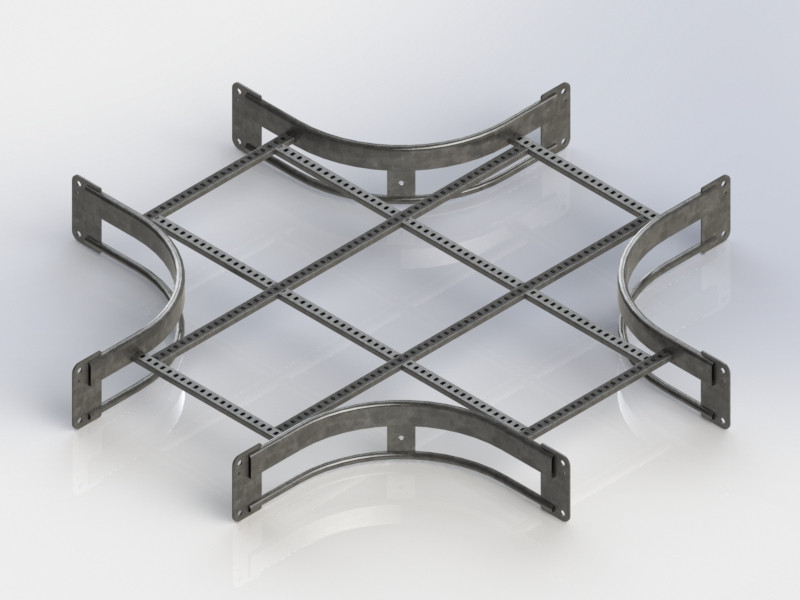 AL - Producten Alround Kabelladder Vot150 Kruisstuk 500