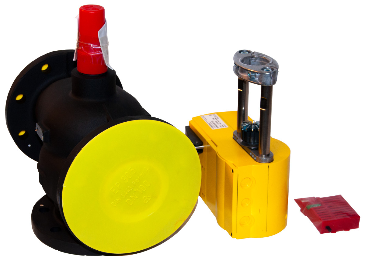 Alpha Innotec OMSCHAKELVENT DN100+AANDRV
