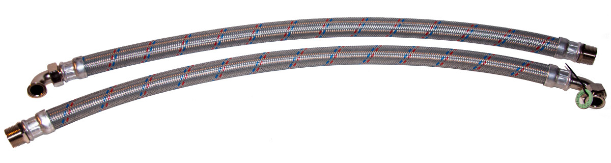 Alpha Innotec Toebehoren Aansl.Set 2x1m flexsl.1", ipkl1"