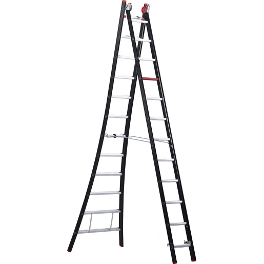 Altrex Nevada kokerladder (gecoat) reformladder 2x12 sporten