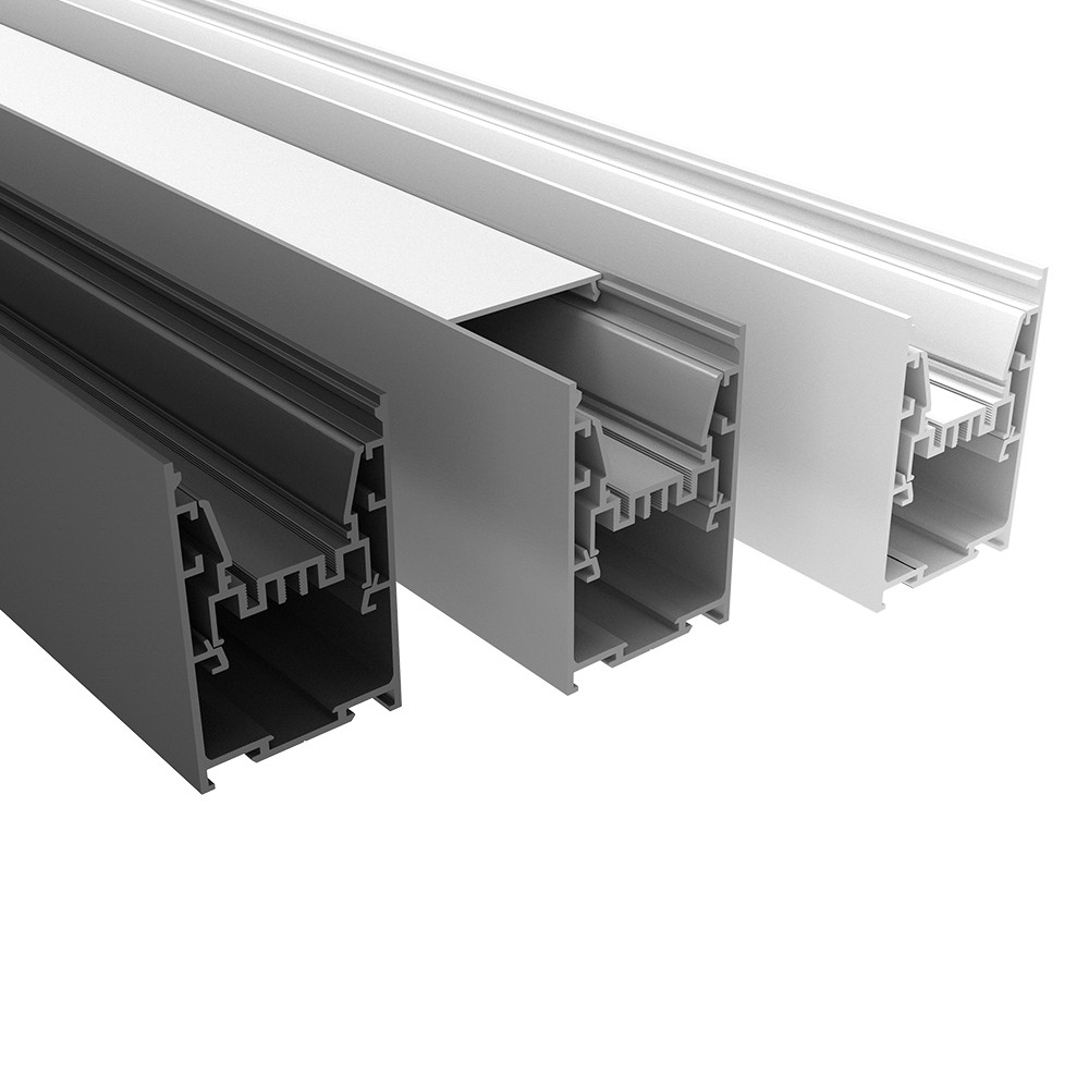 Alupro Plus XLH led profiel + afscherming PC