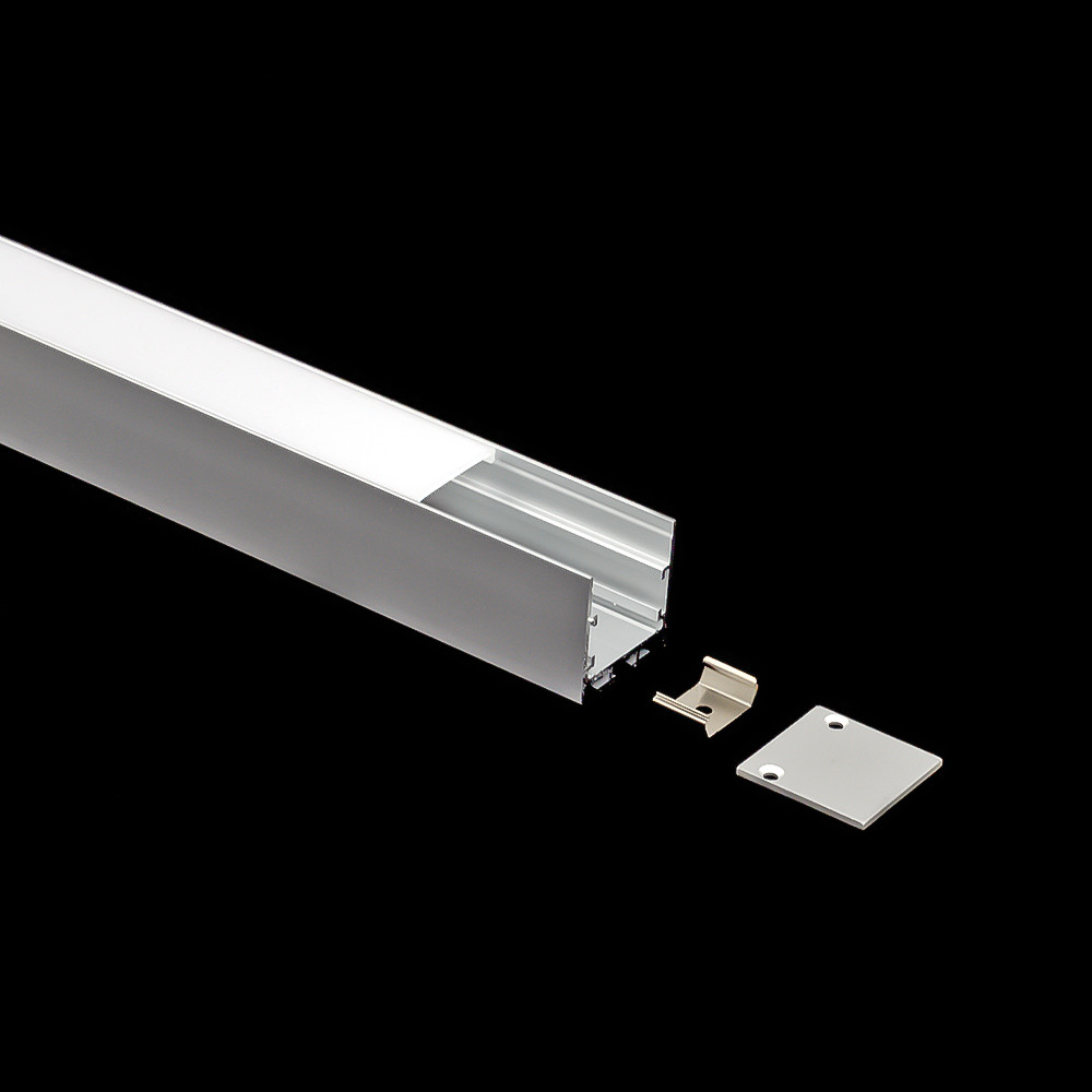 Alupro Plus XLS led eindkap aluminium gesloten