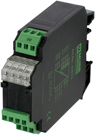 Ams 4-10/44-2 opto-coupler module in: 24 VDC - out: 24 VDC / 2a