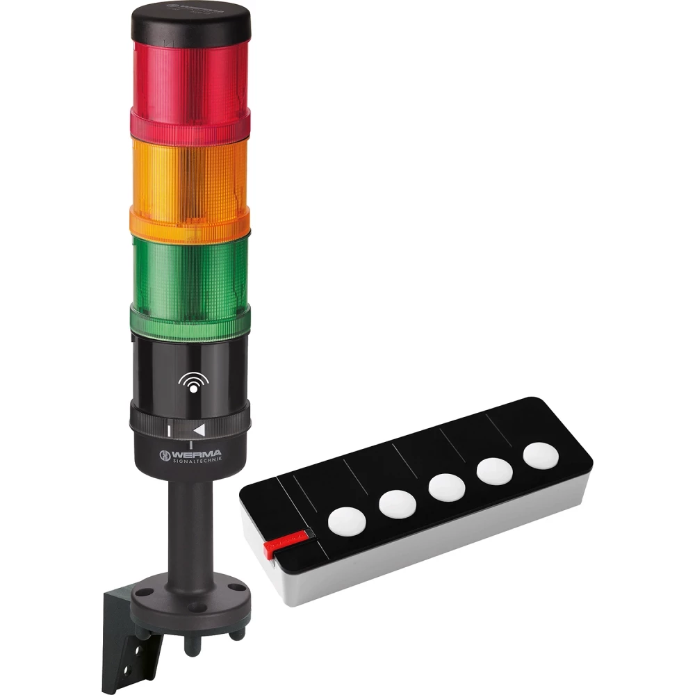 Andonwirelessset Basis 5-knoppen 868MHZ