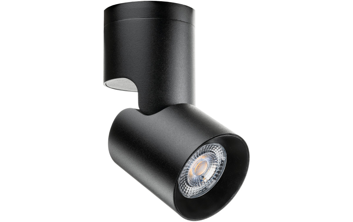 Aneto Mini S zwart 570LM 3000K ra>90 fase afsnijding
