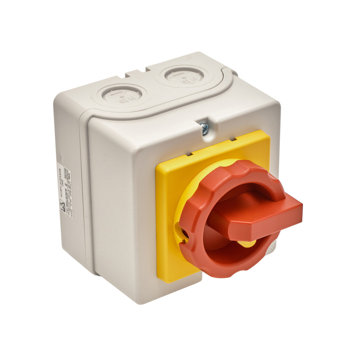 ASN A - Aan-/uitschakelaar Aan-/uitschakelaar 25a 4P opbouw ip65