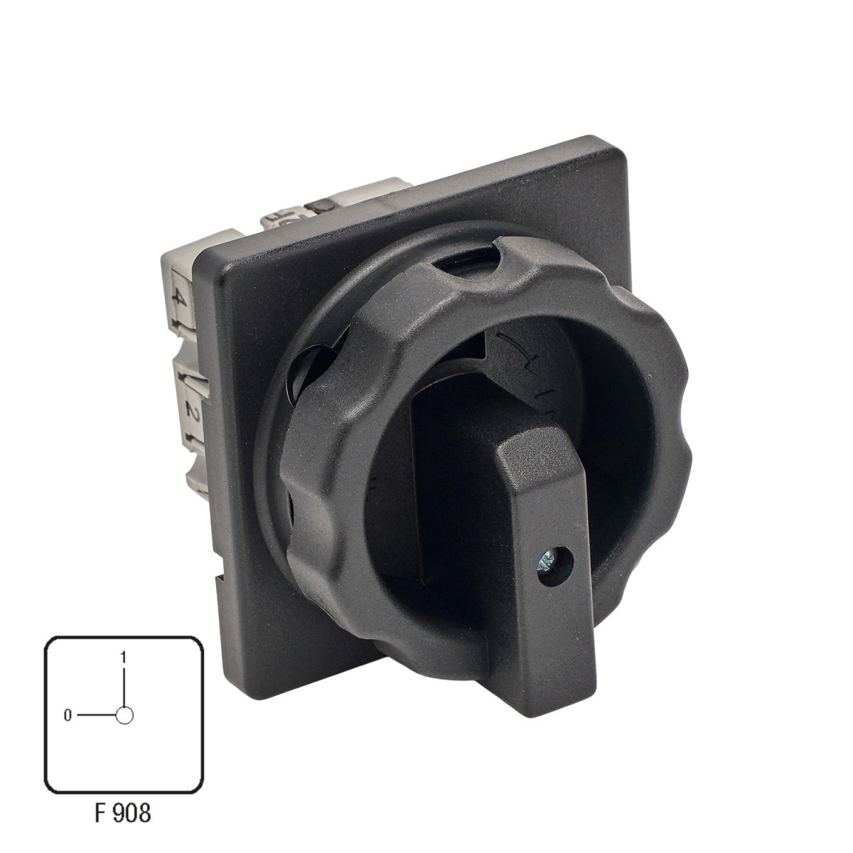 ASN A - Aan-/uitschakelaar Aan-/uitschakelaar 25a 6P 4-gats frontmontage