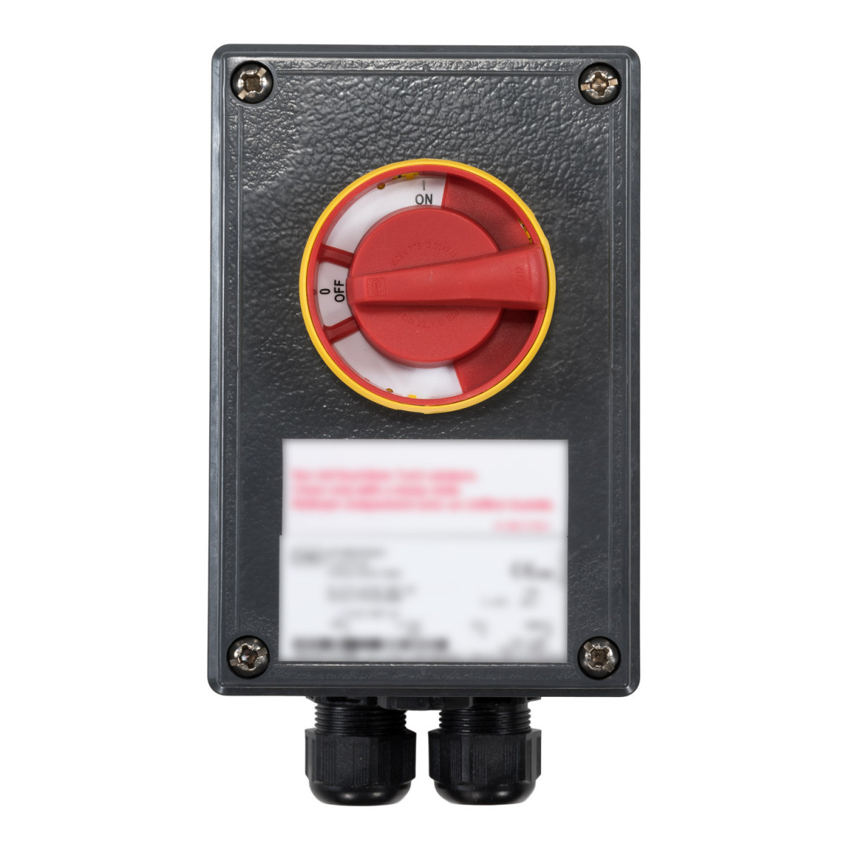 ASN ATEX - Werkschakelaar zone 21/22 Atex Zone 21/22 werkschakelaar 32a 4 polig emc ip65