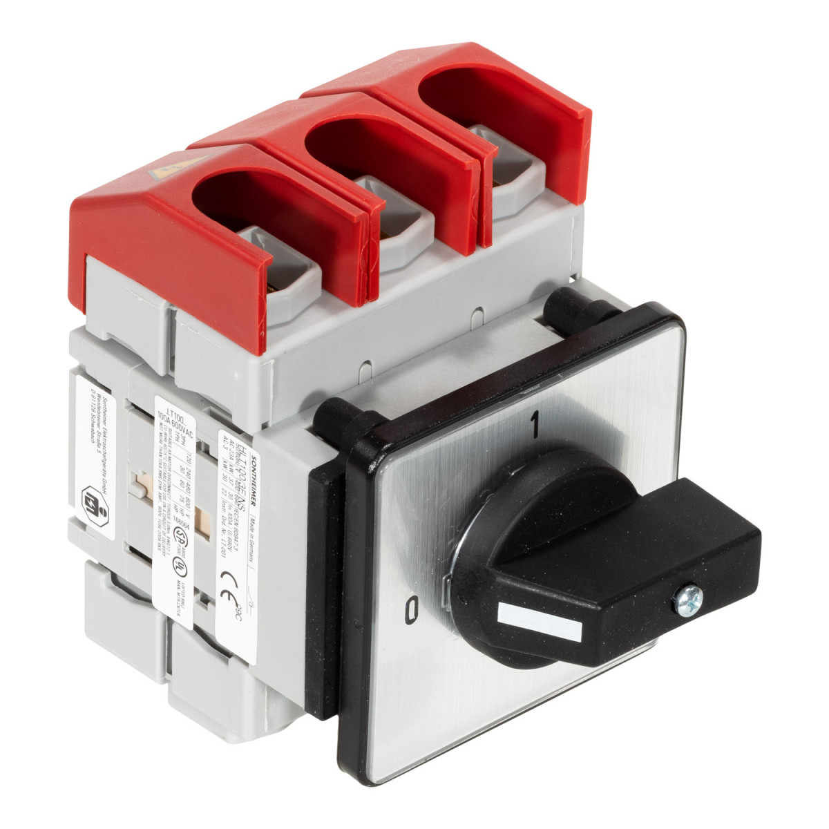 ASN HLT - Hoofdschakelaar Hoofdschakelaar 125a 3P 4-gats frontmontage