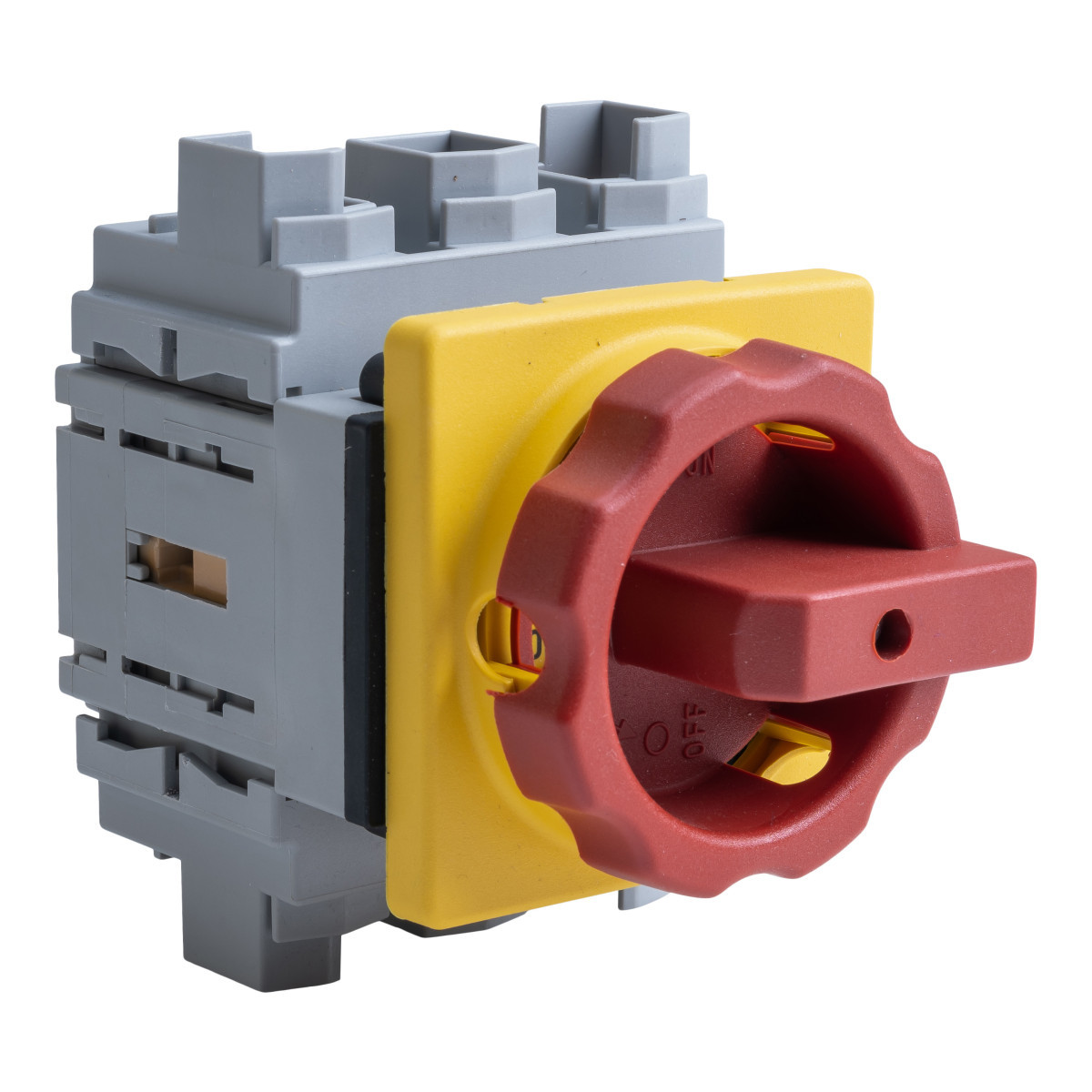 ASN NLX- Hoofdschakelaar nood-uit UL489 Hoofdschakelaar Nood-uit ul489/csa 63a 3P 4-gats frontmontage