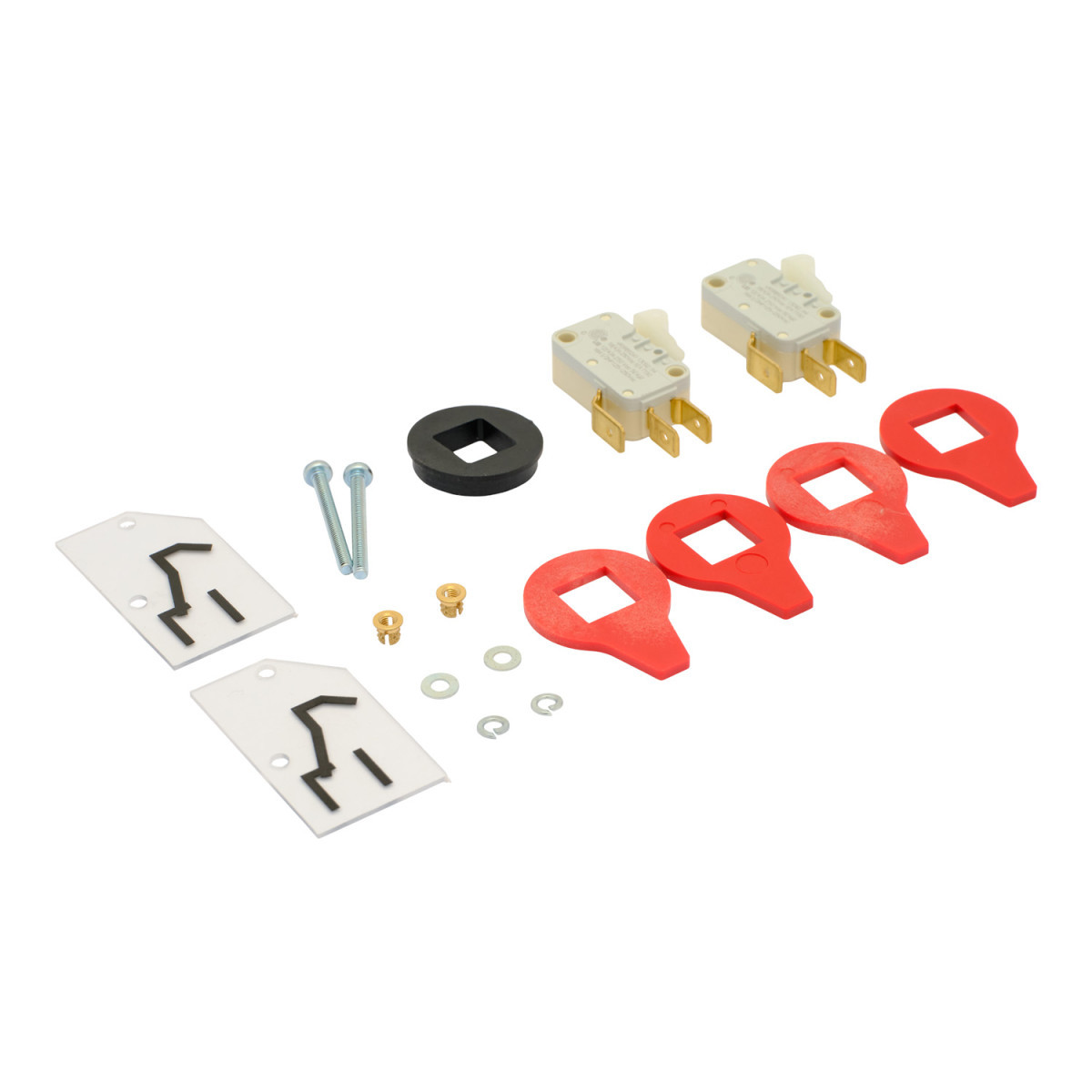 ASN O - Onderdeel Hulpcontact 2xno/NC D3-1/2