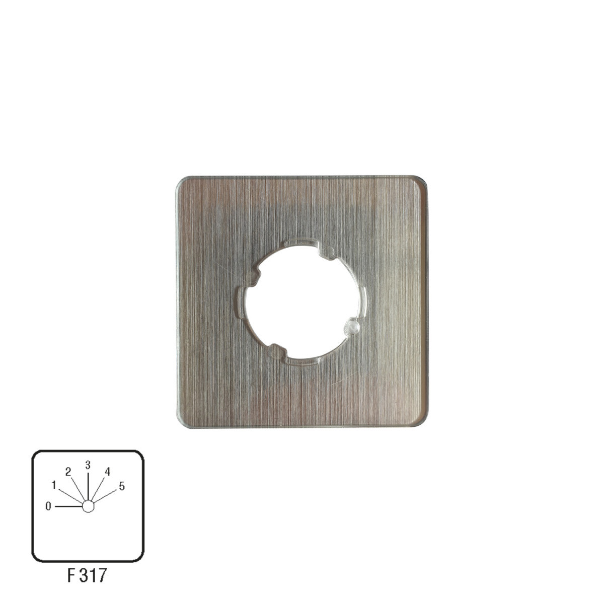 ASN O - Onderdeel TL.0511/F317 frontplaat 48*48