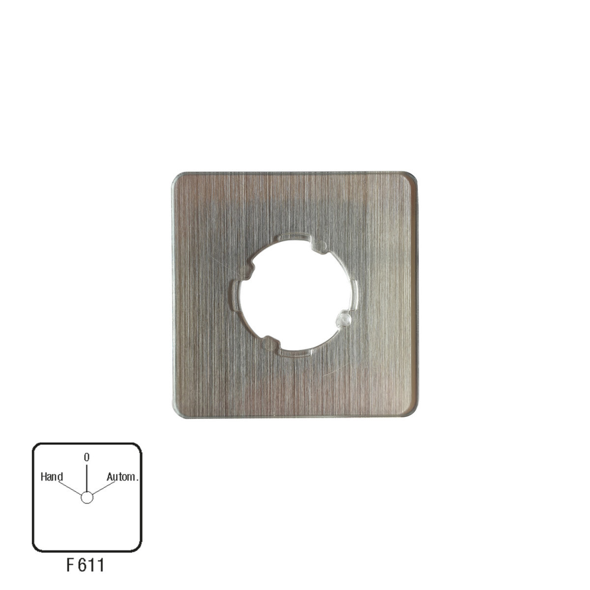 ASN O - Onderdeel TL.0511/F611 frontplaat 48*48