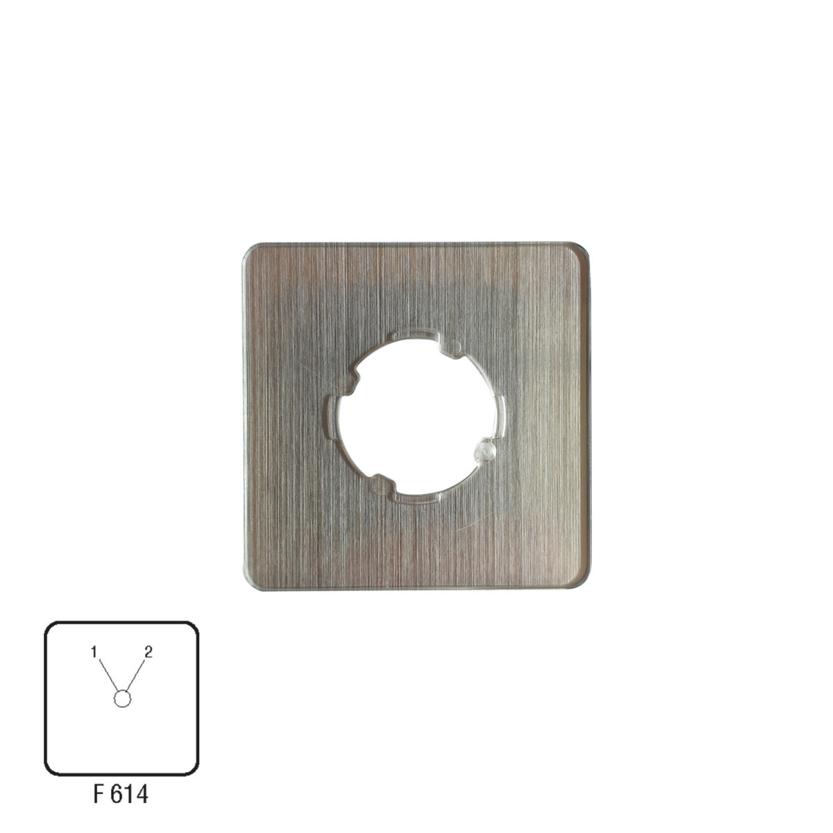 ASN O - Onderdeel TL.0511/F614 frontplaat 48*48