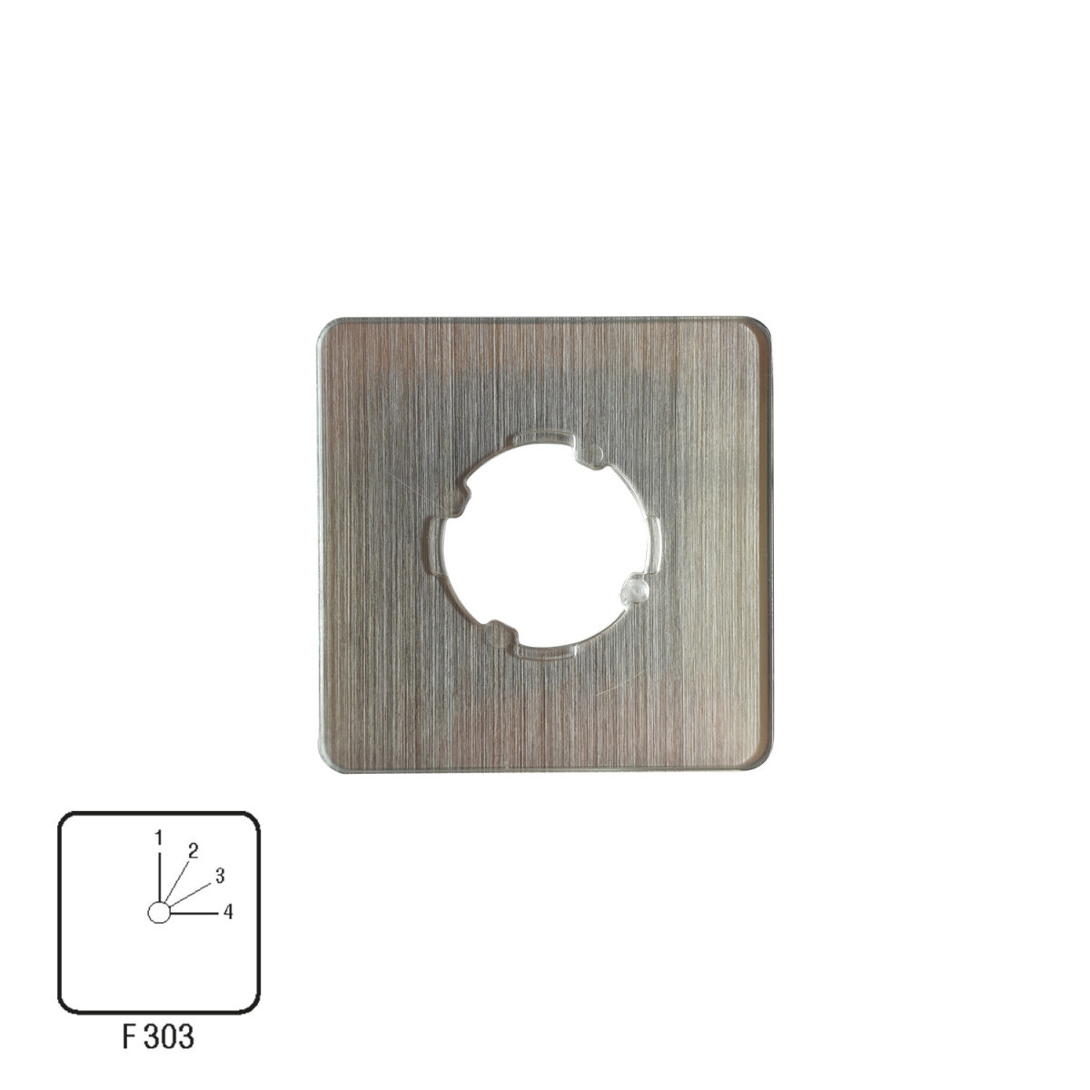 ASN O - Onderdeel TL.0822/F303 frontplaat 30*30