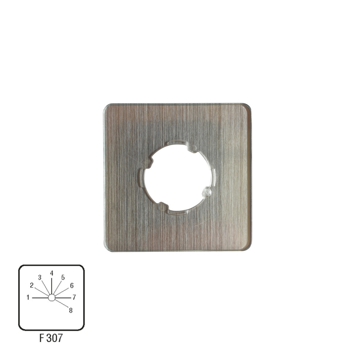 ASN O - Onderdeel TL.0822/F307 frontplaat 30*30