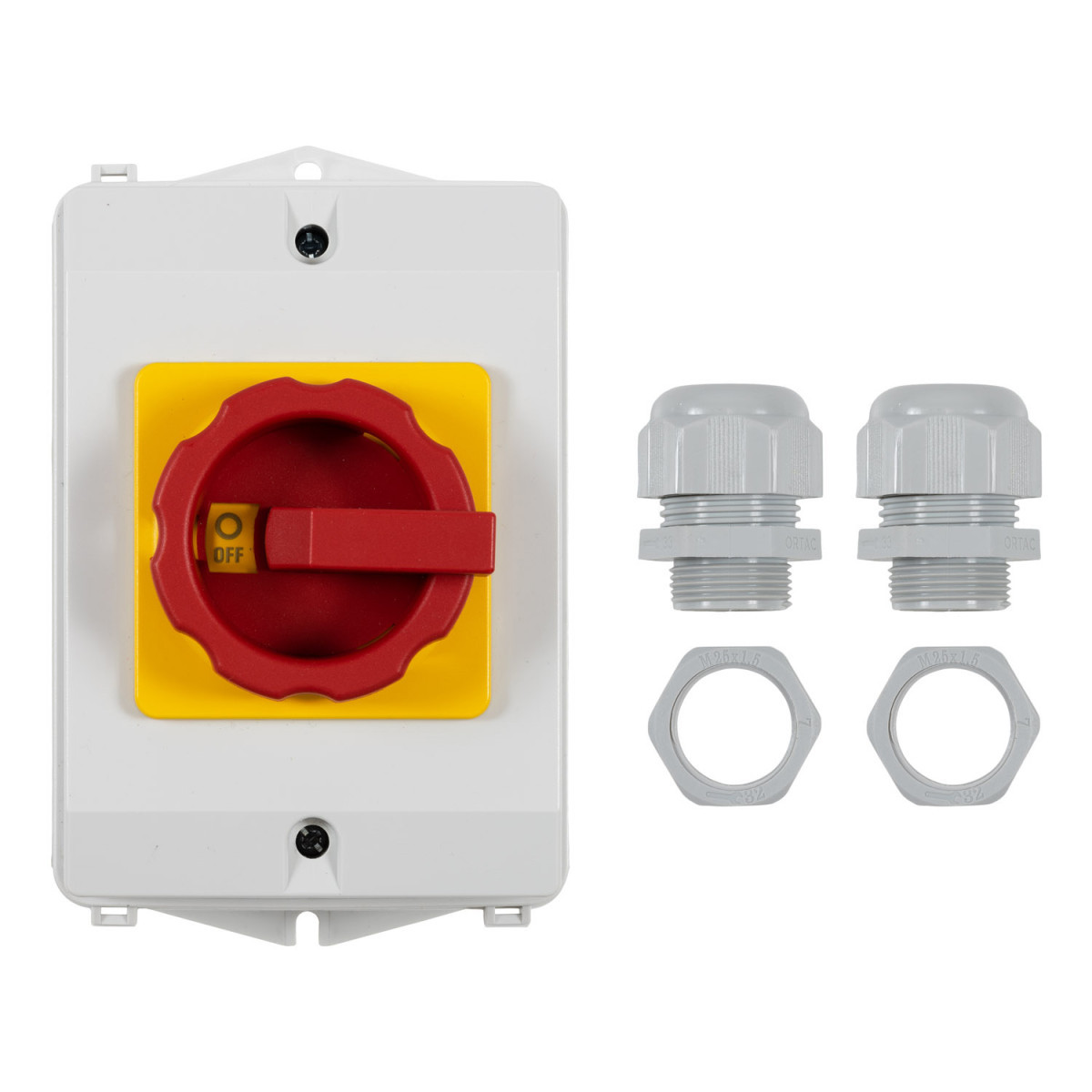ASN RLO - Werkschakelaar Werkschakelaar 16a 4P opbouw ip65 2XM25