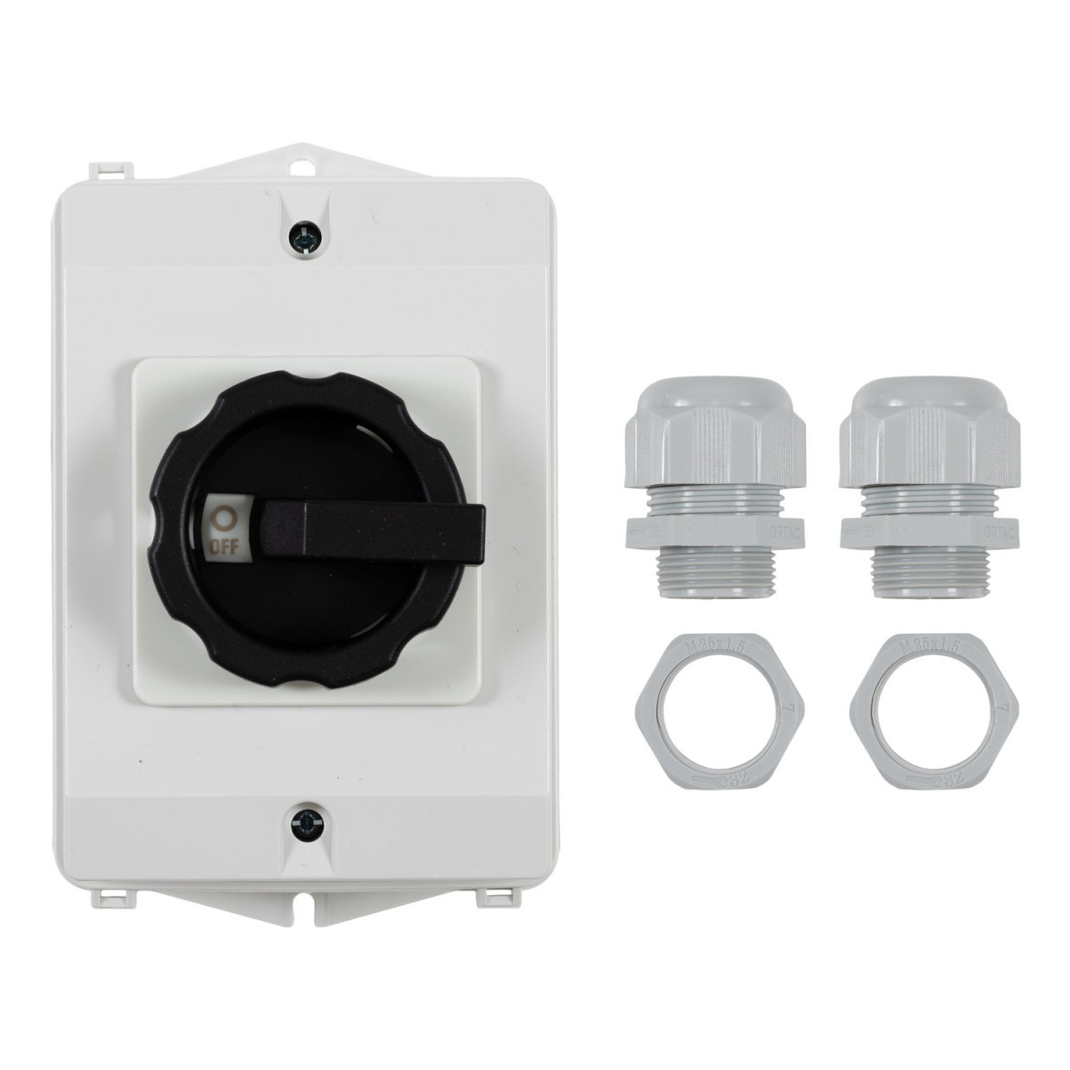 ASN RLO - Werkschakelaar Werkschakelaar 32a 4P opbouw ip65 2XM25