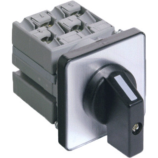 Asn Sontheimer voltmeter omschakelaar 25a 4 polig 4-gats mont.