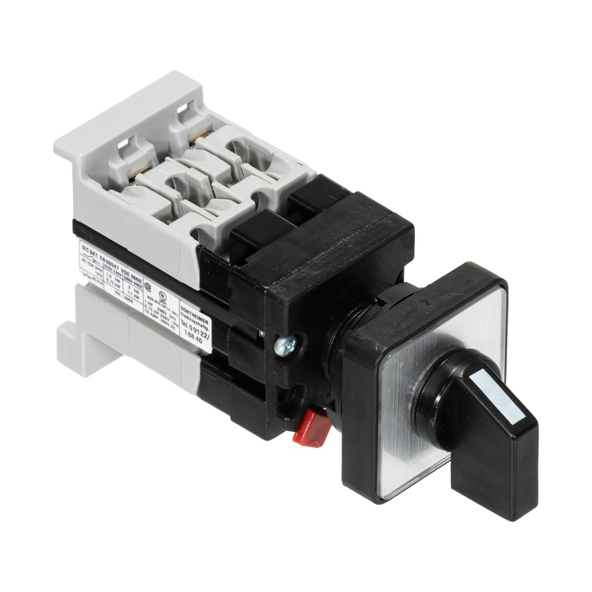 ASN WAO - Speciaalschakelaar Standenschakelaar 10a 1P din-rail montage