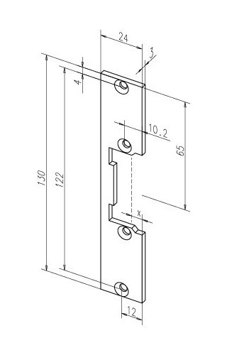 Assa Abloy Standaard deuropeners - spanningslo 138F---09635F91