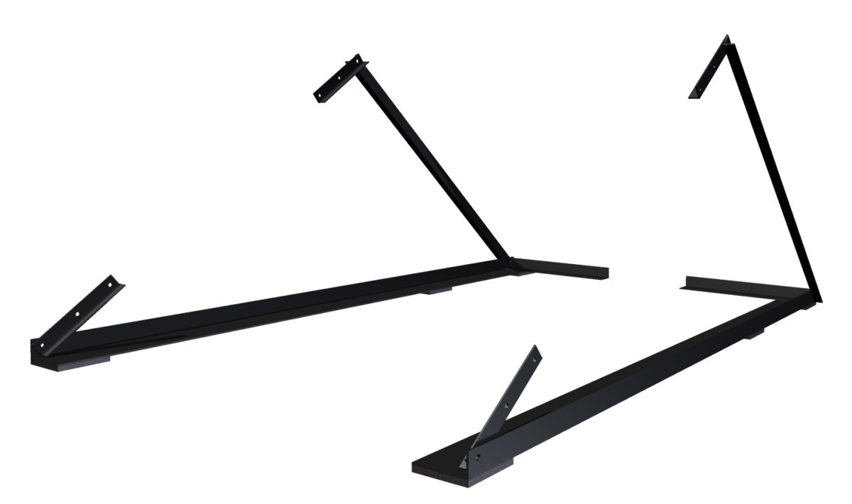 Atag FRAME VERTICAAL ZWART