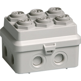 Attema Ak2-B ip65 6X 3P met aansluitdraden met aansluirdraden
