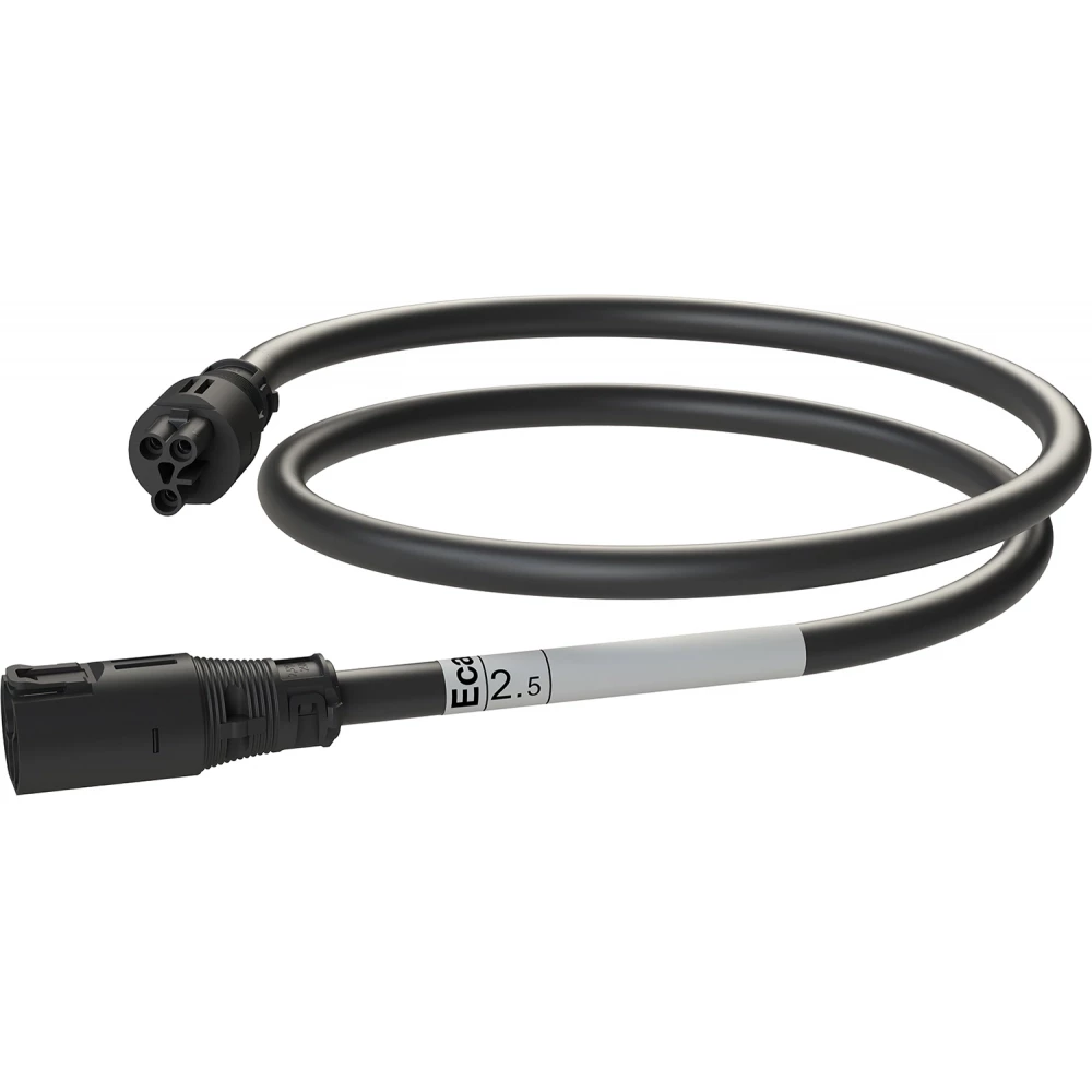 Attema Aw koppelsnoer 2,5M 3G2,5 zwart eca