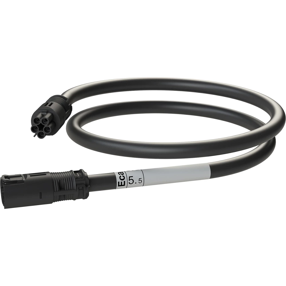Attema Aw koppelsnoer 5,5M 5G2,5 zwart eca