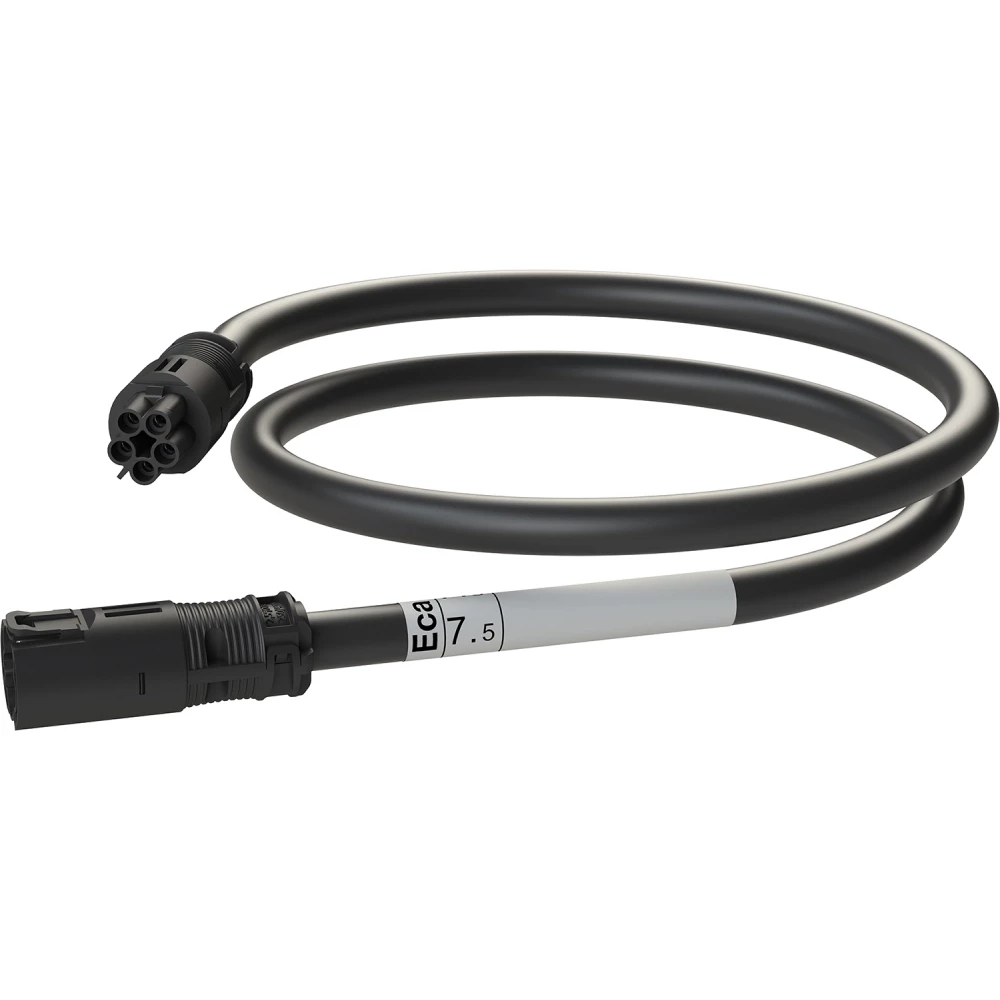 Attema Aw koppelsnoer 7,5M 5G2,5 zwart eca