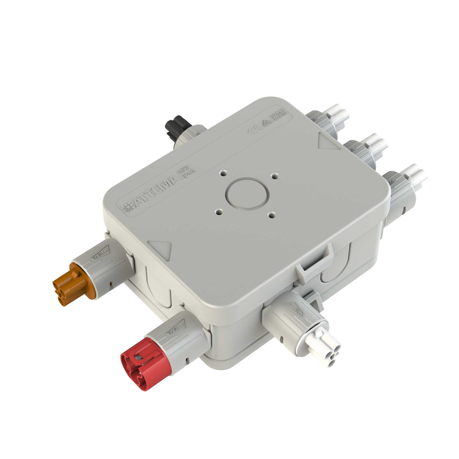 Attema Installeren 2.0 Akw-Ev1 stekerbare kabeldoos