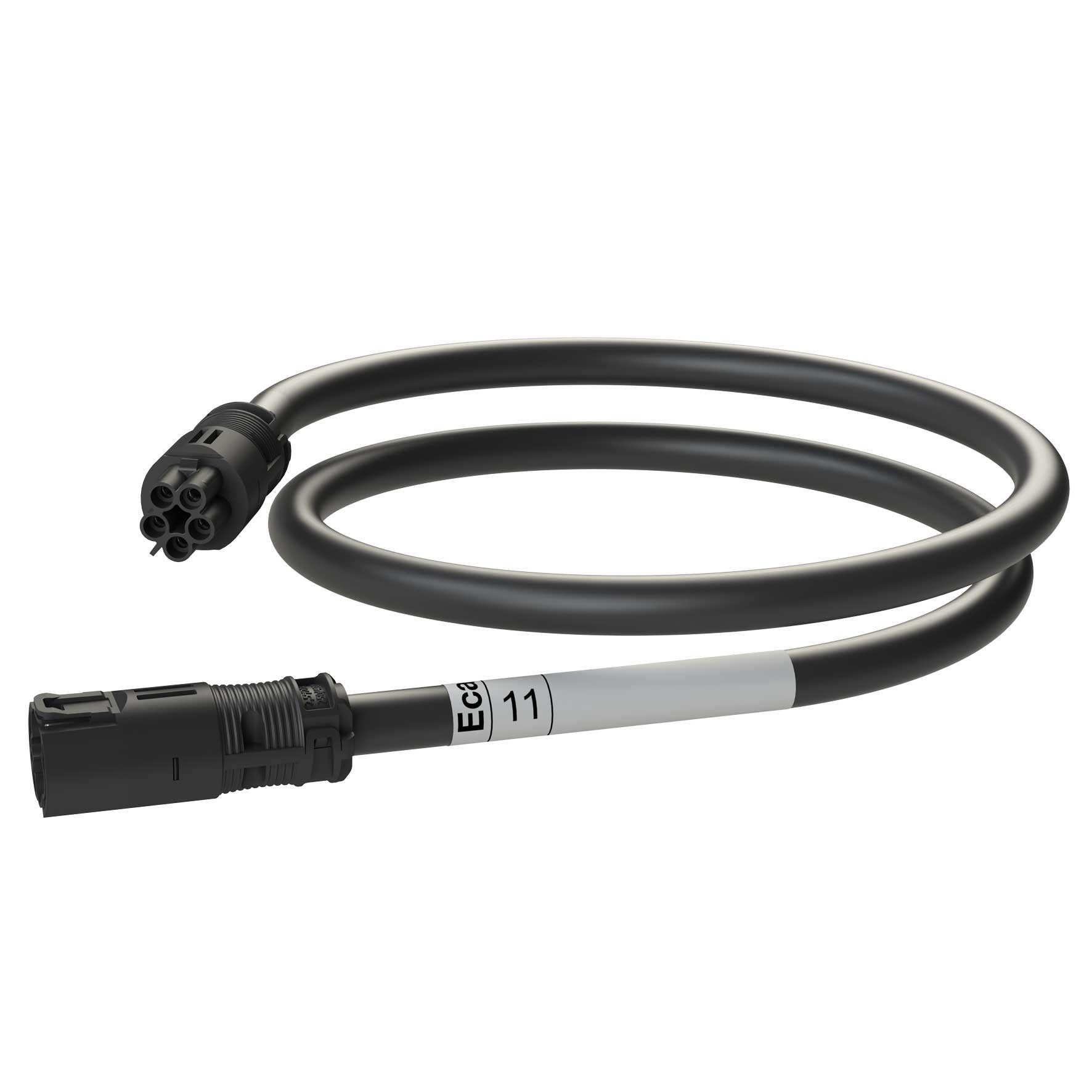 Attema Installeren 2.0 Aw Koppelsnoer 11M, 5G2,5 zwart eca