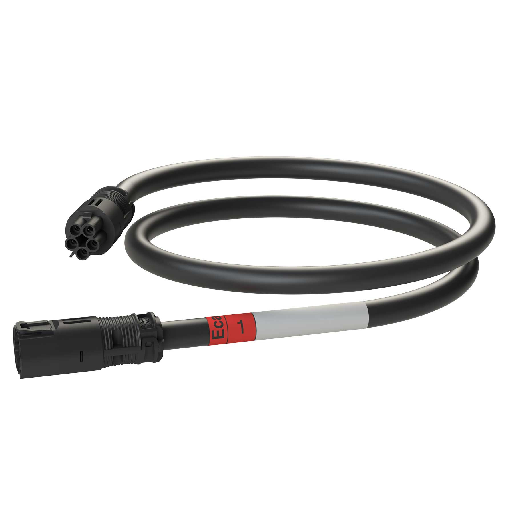 Attema Installeren 2.0 Aw Koppelsnoer 1M, 5G2,5 zwart eca