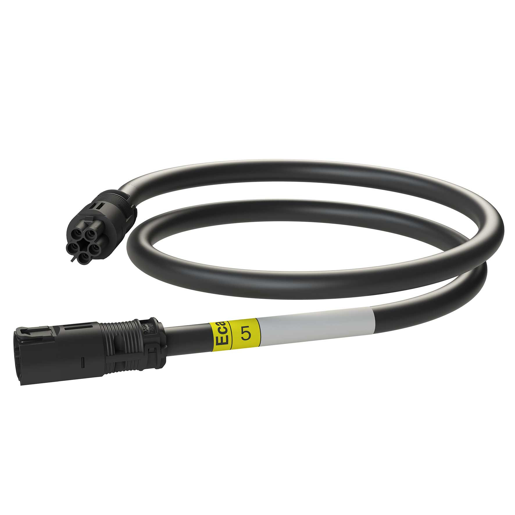 Attema Installeren 2.0 Aw Koppelsnoer 5M, 5G2,5 zwart eca