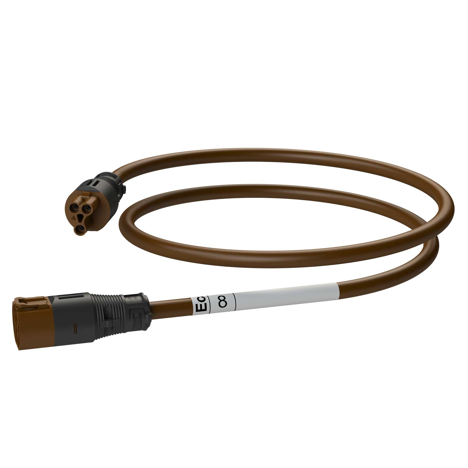 Attema Installeren 2.0 Aw Koppelsnoer 8M, 3x1,5 bruin eca