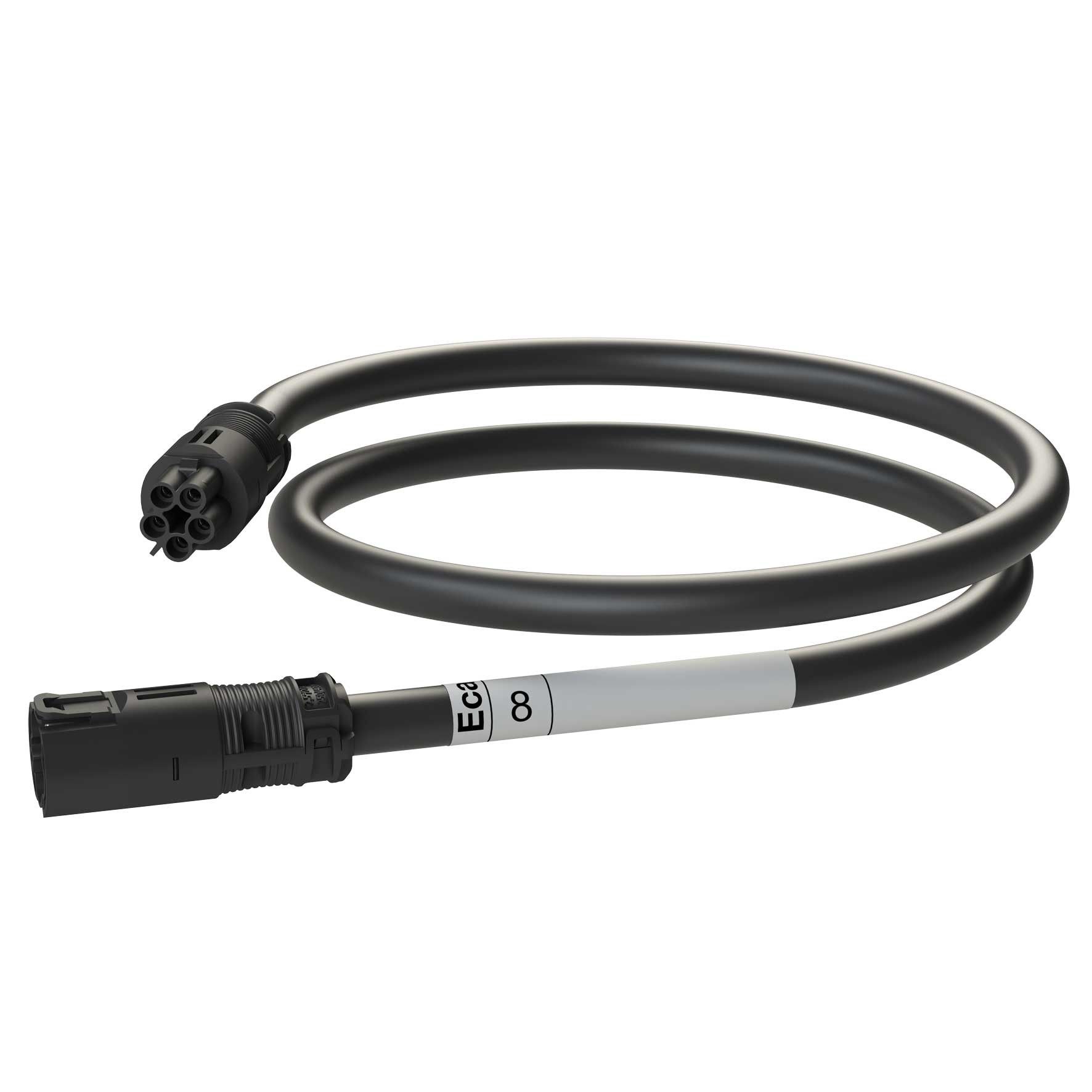 Attema Installeren 2.0 Aw Koppelsnoer 8M, 5G2,5 zwart eca