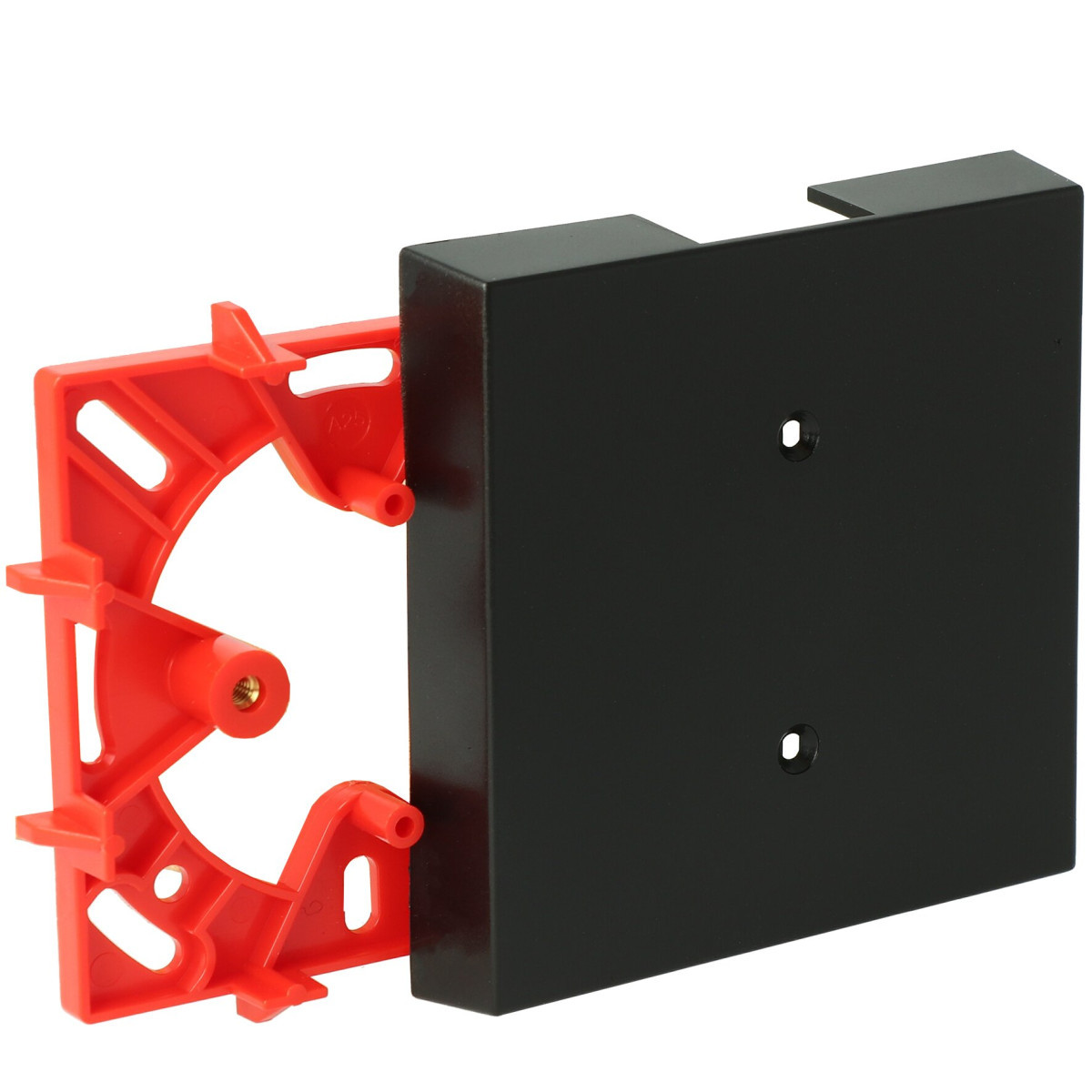Attema K25/P25-plattebuis A25 Uitbreidingsdoos zwart (ral 9005)